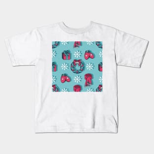 Cute Christmas pattern Kids T-Shirt